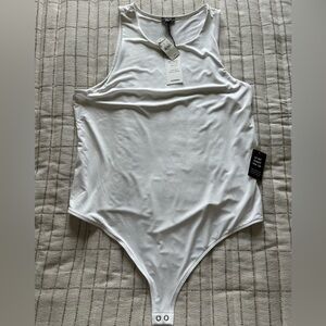 NWT white body suit